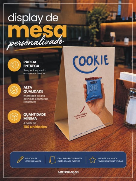 Display de Mesa Personalizado